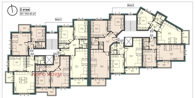 Продава 2-СТАЕН, гр. Варна, Аспарухово