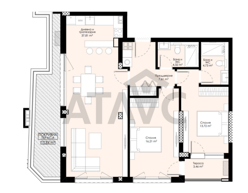 Продава  3-стаен град Пловдив , Христо Смирненски , 136 кв.м | 24828758 - изображение [15]