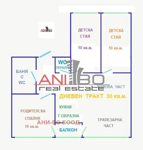 Продава  3-стаен град Варна , ВИНС-Червен площад , 80 кв.м | 87396243 - изображение [2]