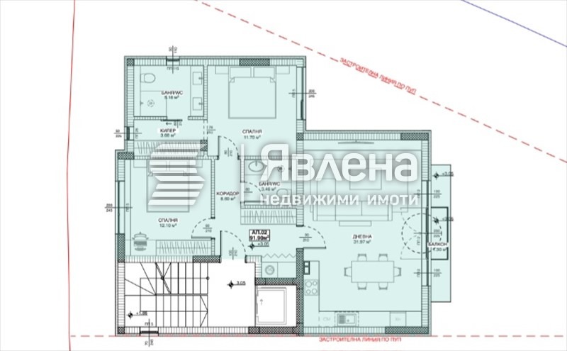 Продава 3-СТАЕН, гр. Варна, к.к. Св.Св. Константин и Елена, снимка 10 - Апартаменти - 53067573