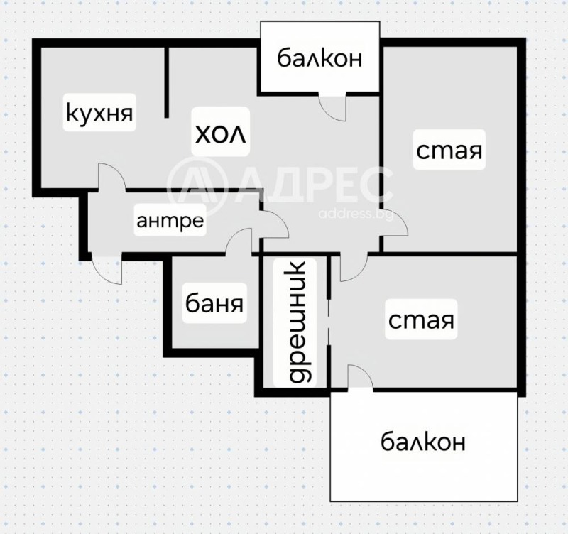 Продава 3-СТАЕН, гр. София, Оборище, снимка 3 - Апартаменти - 53162644