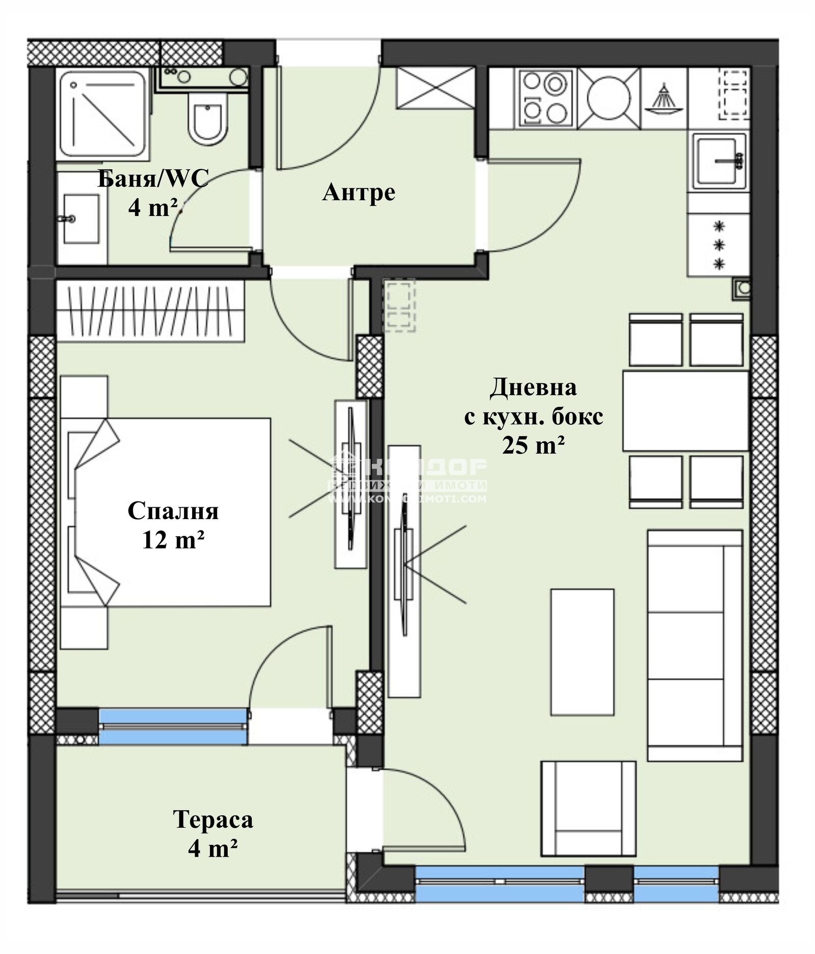 Продава 2-СТАЕН, гр. Пловдив, Христо Смирненски, снимка 4 - Апартаменти - 42585358