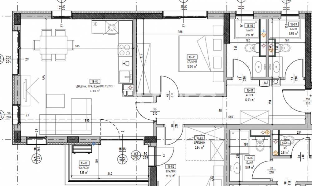 Продава 3-СТАЕН, гр. София, Малинова долина, снимка 2 - Апартаменти - 56394559