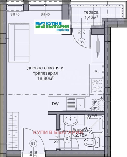 Продава 1-СТАЕН, гр. Варна, Владислав Варненчик 1, снимка 2 - Aпартаменти - 47143186