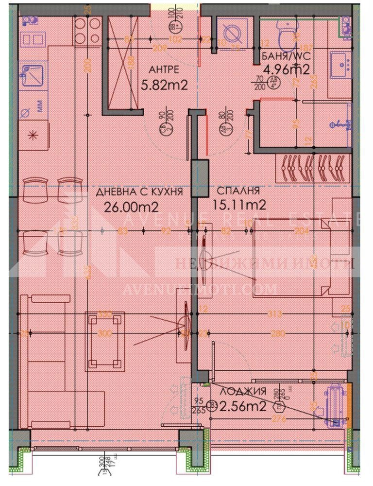 Till salu  1 sovrum Plovdiv , Trakija , 76 kvm | 43690958 - bild [2]