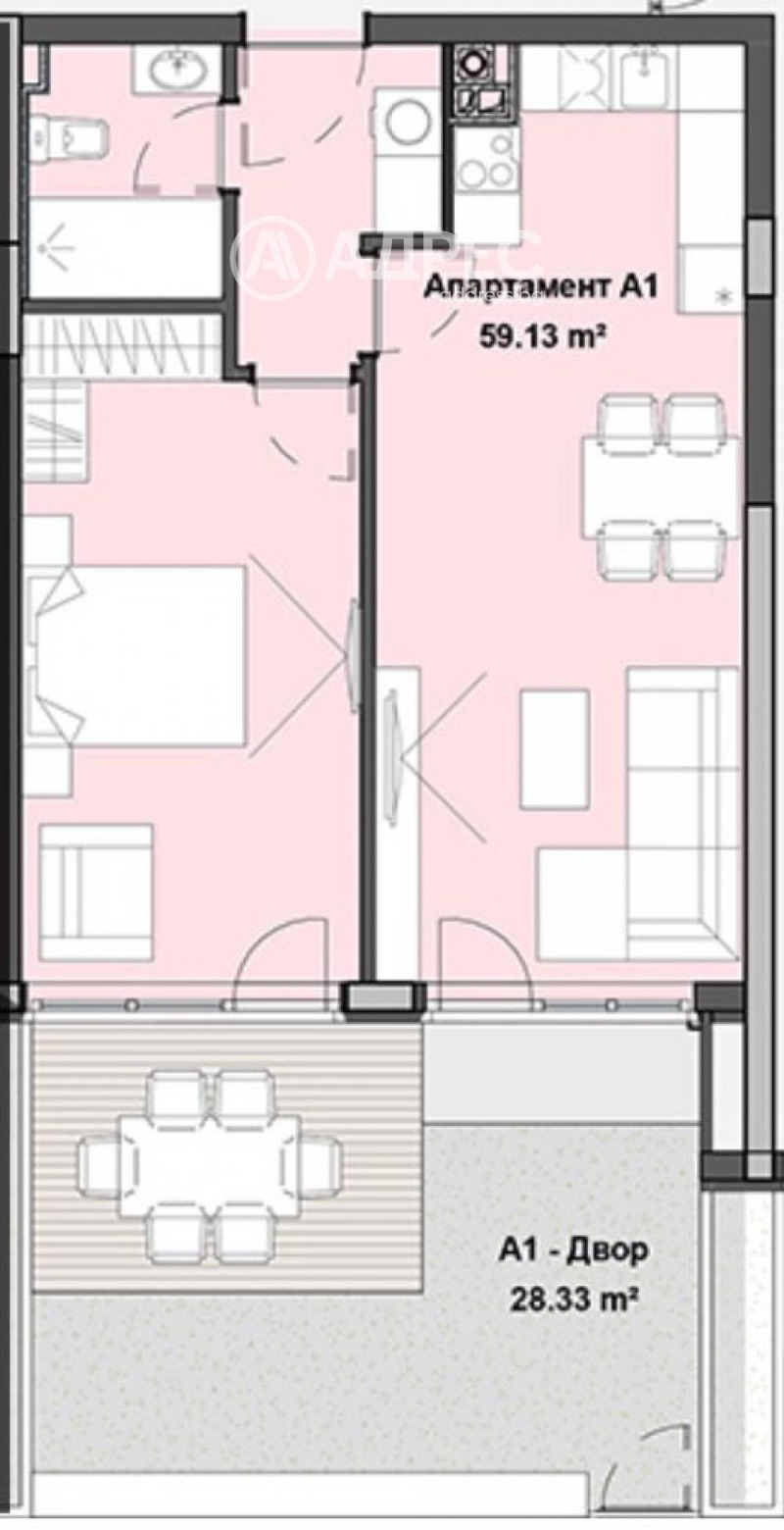 Продава 2-СТАЕН, гр. София, Кръстова вада, снимка 4 - Апартаменти - 53520094