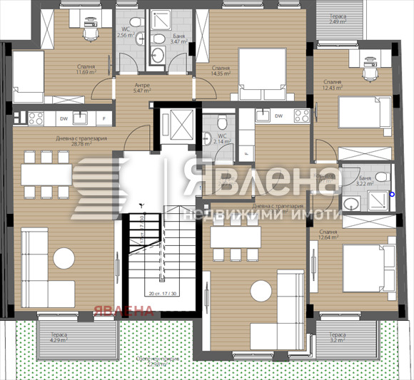 Продава 3-СТАЕН, гр. София, Надежда 1, снимка 15 - Апартаменти - 52931557