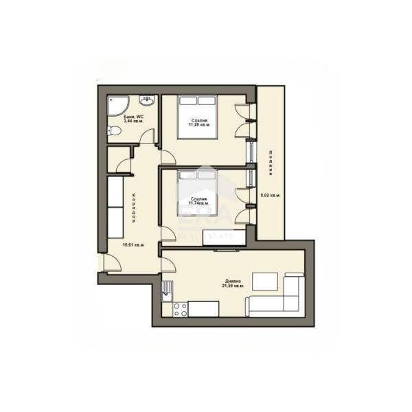 Продава 3-СТАЕН, гр. Варна, Владислав Варненчик 1, снимка 2 - Апартаменти - 53259935
