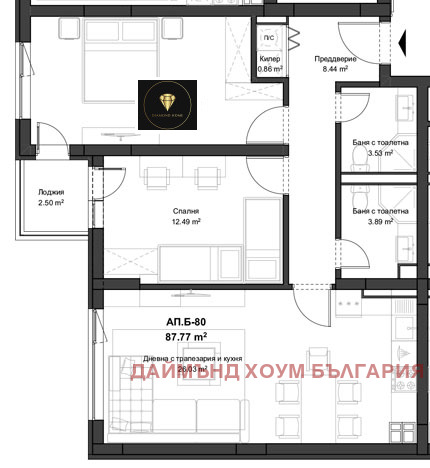 Продава 3-СТАЕН, гр. Пловдив, Кючук Париж, снимка 2 - Aпартаменти - 48375141