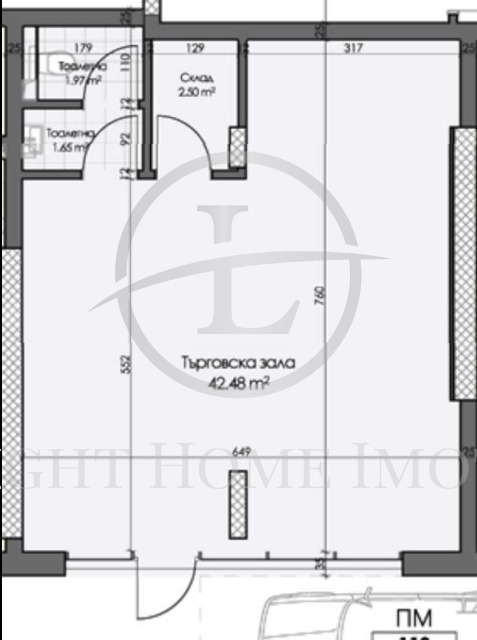 In vendita  Negozio Plovdiv , Gagarin , 61 mq | 56587916 - Immagine [3]