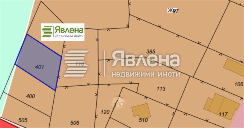 En venta  Trama Sofia , Novi Iskar , 349 metros cuadrados | 25408600 - imagen [2]