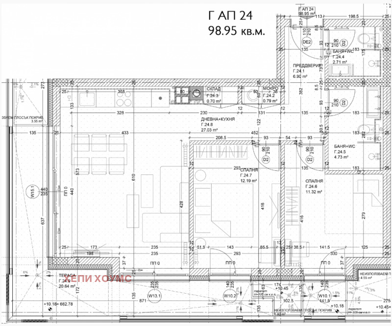 Продава  3-стаен град София , Витоша , 109 кв.м | 40018518 - изображение [3]