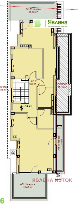 Satılık  2 yatak odası Sofia , Krasno selo , 181 metrekare | 92620339 - görüntü [2]