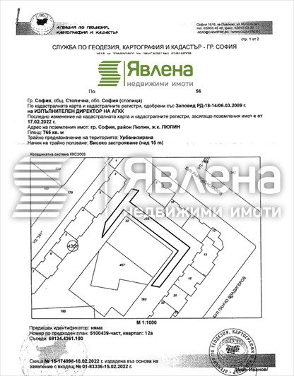Продается  Сюжет София , Люлин 5 , 1635 кв.м | 94287390 - изображение [2]