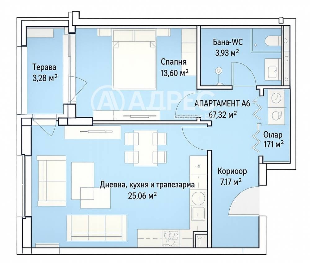 Продава 2-СТАЕН, гр. София, Младост 4, снимка 6 - Апартаменти - 53863412