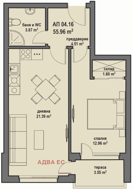 Продава 2-СТАЕН, гр. София, гр. Банкя