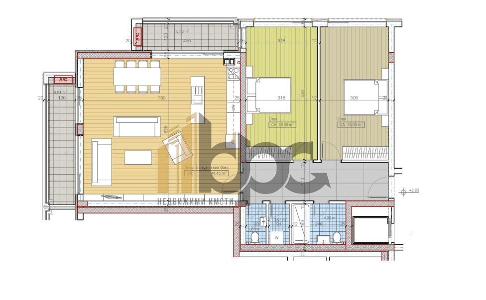 Продава 3-СТАЕН, гр. София, Бояна, снимка 9 - Апартаменти - 56114322