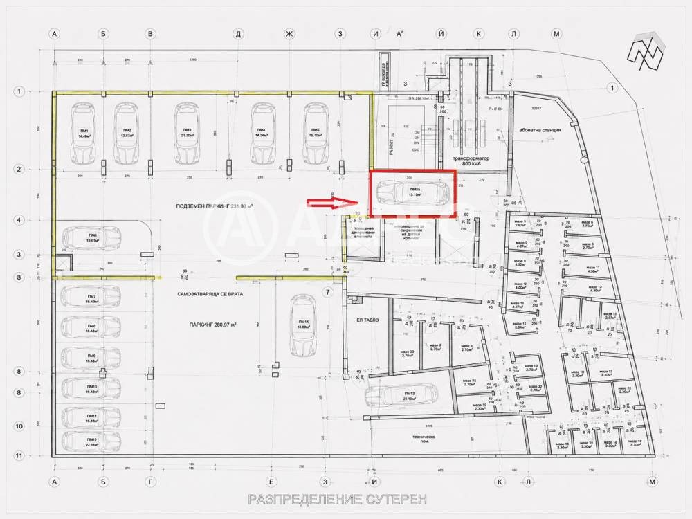 Продава ГАРАЖ, ПАРКОМЯСТО, гр. София, Подуяне, снимка 4 - Гаражи и паркоместа - 54940294