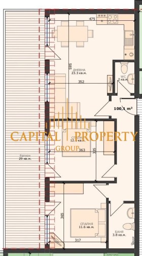 3-СТАЕН, 100 m2
