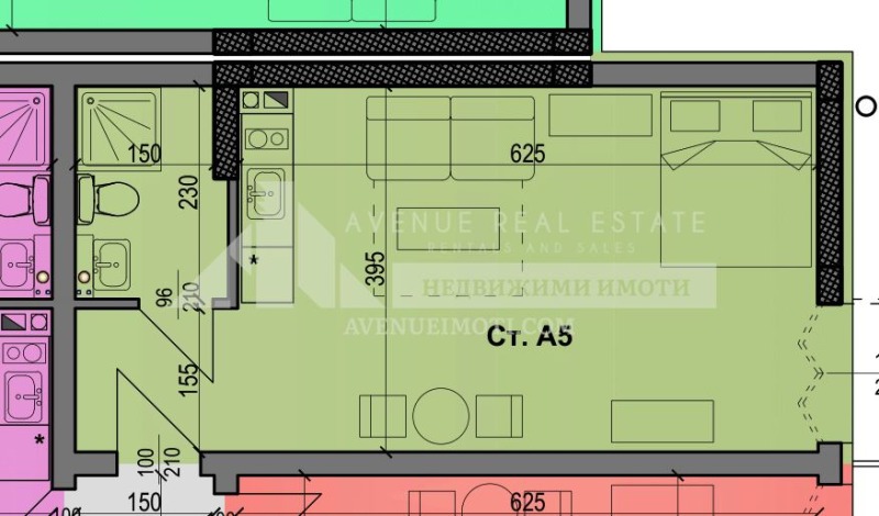 Till salu  Studio region Burgas , Nesebar , 48 kvm | 89208578 - bild [2]