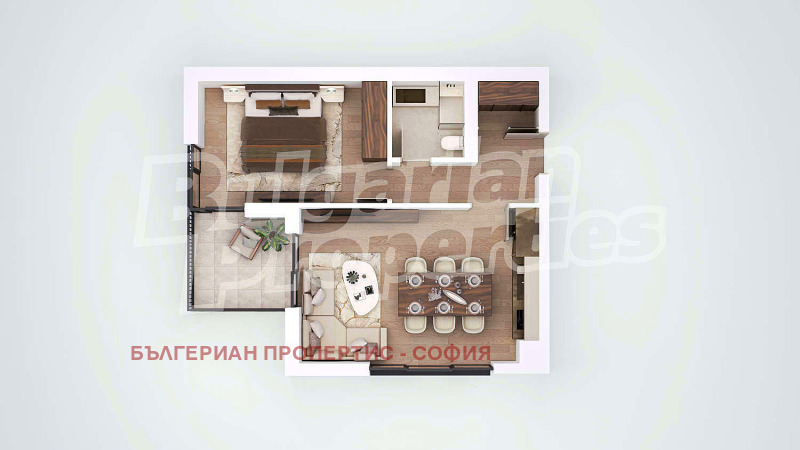 Продава 2-СТАЕН, гр. София, Манастирски ливади, снимка 6 - Aпартаменти - 48247645