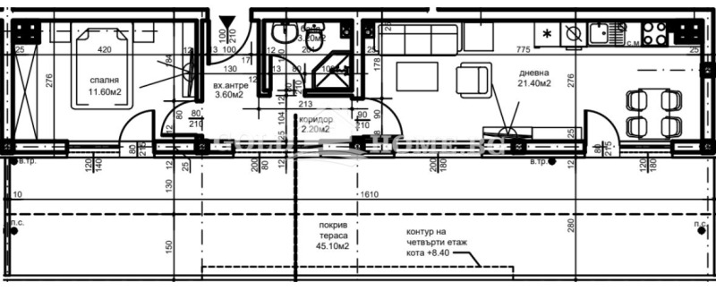 Продава 2-СТАЕН, гр. Пловдив, Христо Смирненски, снимка 2 - Апартаменти - 52705141
