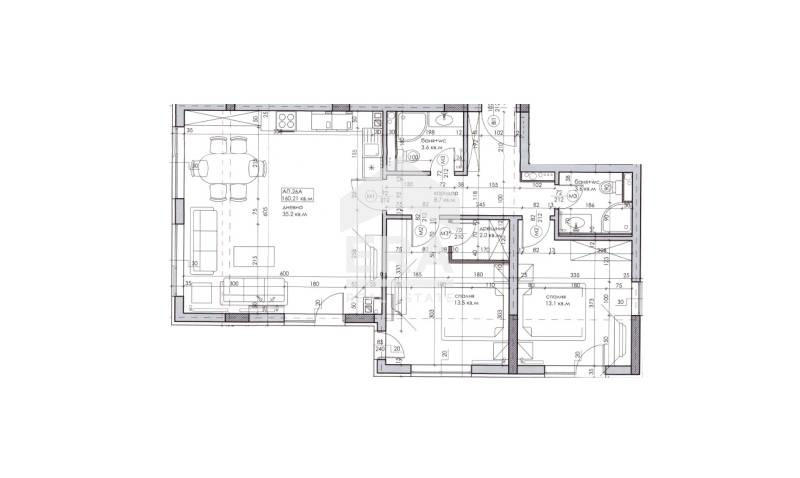 Продава 3-СТАЕН, гр. София, Дружба 2, снимка 2 - Апартаменти - 53914437