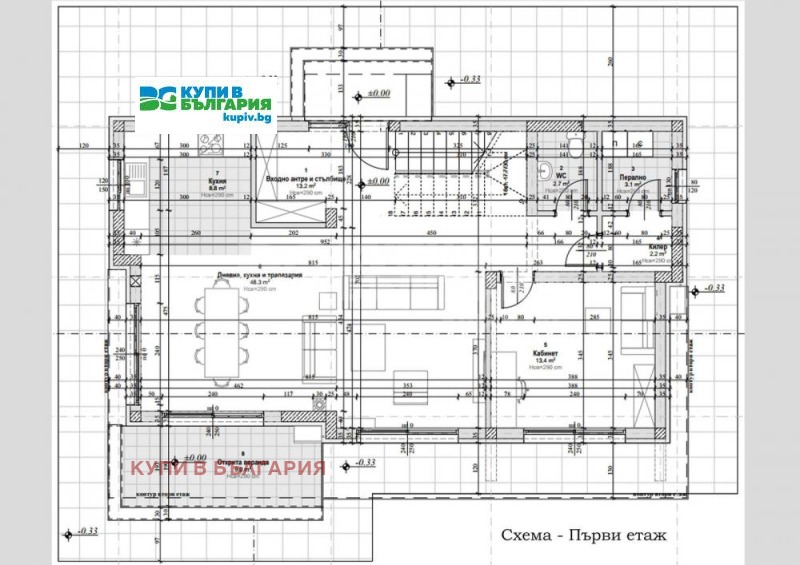 Продава КЪЩА, гр. Варна, с. Звездица, снимка 8 - Къщи - 47419267