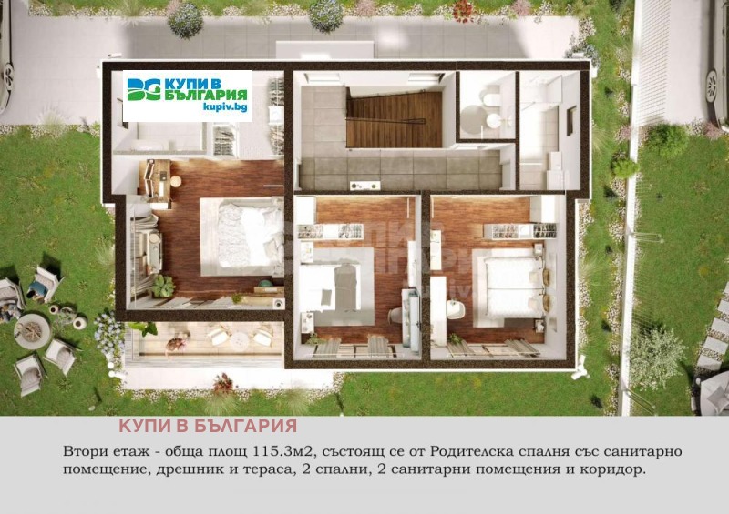 Продава КЪЩА, гр. Варна, с. Звездица, снимка 7 - Къщи - 47419267