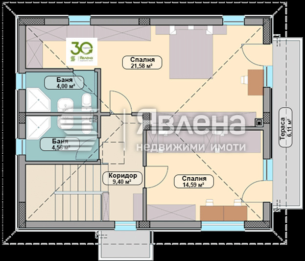 Продава КЪЩА, с. Приселци, област Варна, снимка 3 - Къщи - 48986991