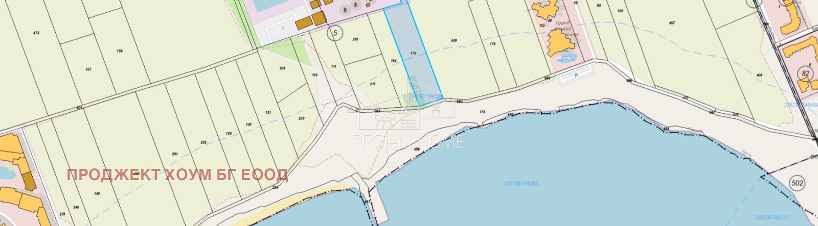 Продава ПАРЦЕЛ, гр. Ахелой, област Бургас, снимка 4 - Парцели - 53796457