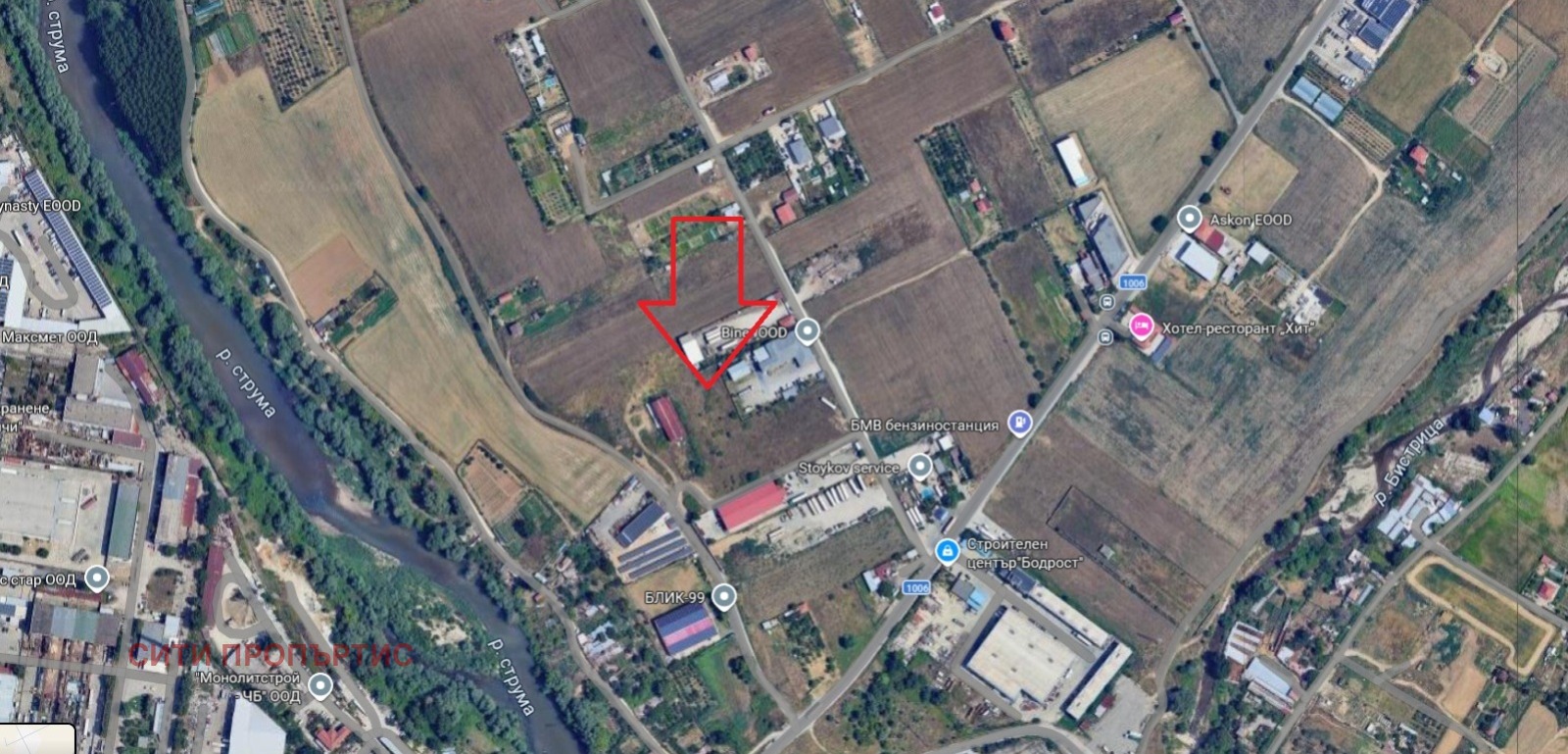 Продава ЗЕМЕДЕЛСКА ЗЕМЯ, гр. Благоевград, област Благоевград