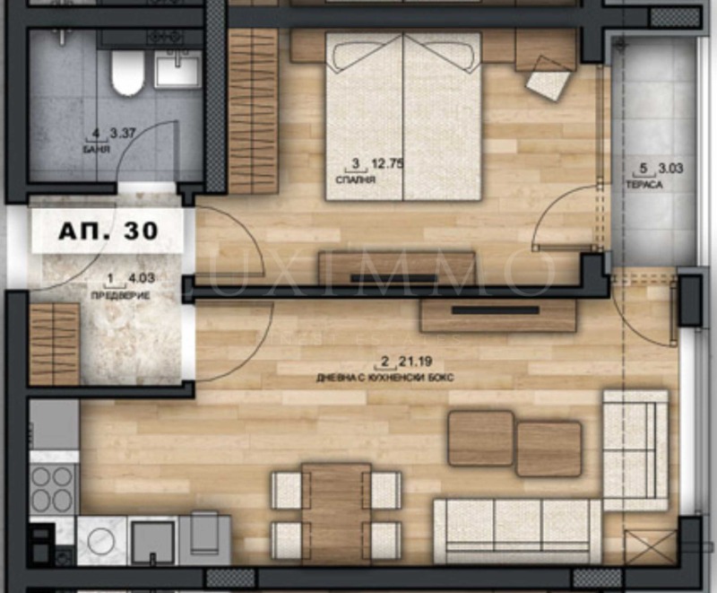 À vendre  1 chambre Sofia , Malinova dolina , 64 m² | 89947338 - image [5]