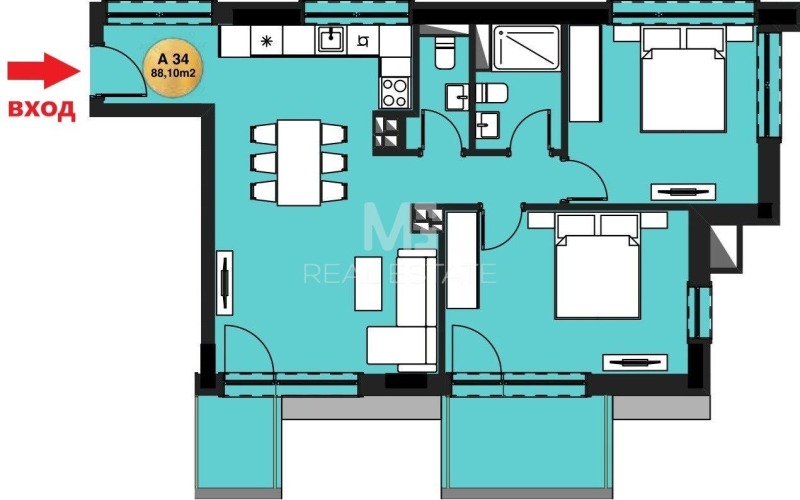 Продава  3-стаен град София , 7-ми 11-ти километър , 104 кв.м | 64834487 - изображение [4]