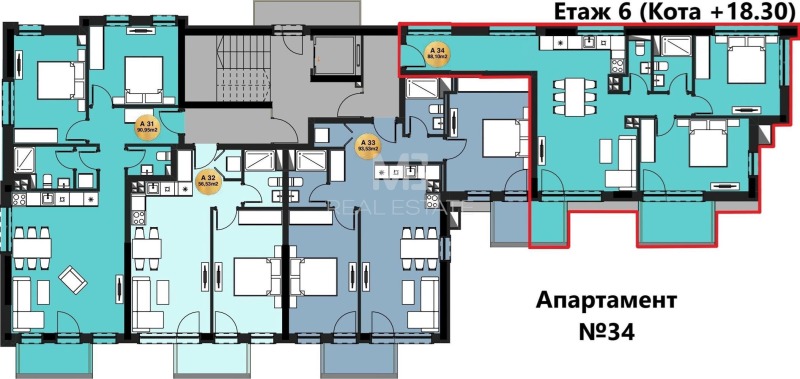 Продава  3-стаен град София , 7-ми 11-ти километър , 104 кв.м | 64834487 - изображение [5]