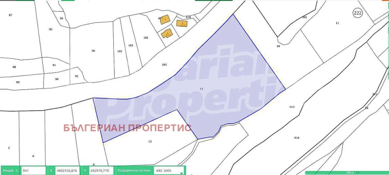 Продава  Парцел област Варна , с. Долище , 13548 кв.м | 59037348 - изображение [2]