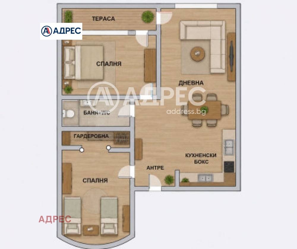 Продава 3-СТАЕН, гр. Варна, Лятно кино Тракия, снимка 4 - Апартаменти - 55216621