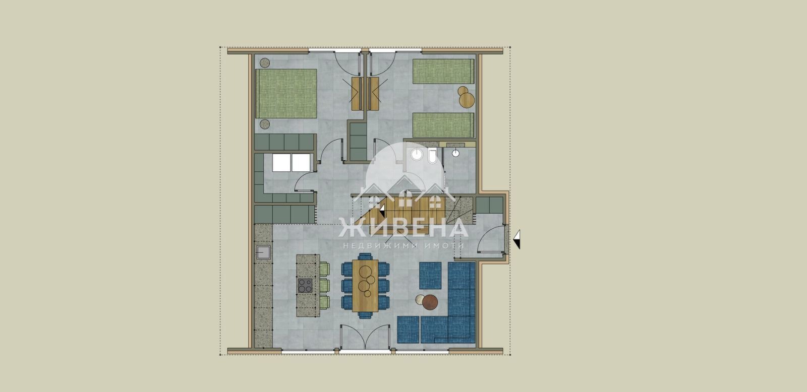 Продава КЪЩА, гр. Балчик, област Добрич, снимка 9 - Къщи - 56015695