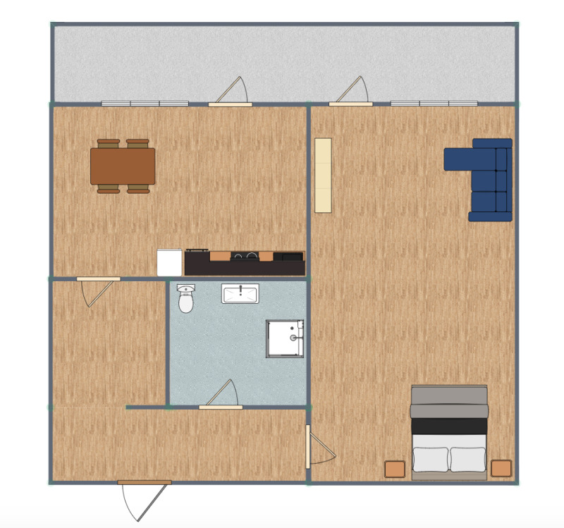Продава 1-СТАЕН, гр. Враца, Дъбника, снимка 6 - Апартаменти - 53257997