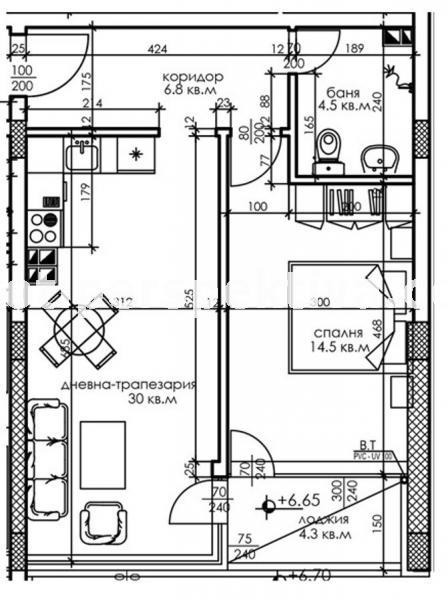 Zu verkaufen  1 Schlafzimmer Plowdiw , Zentar , 69 qm | 81563614 - Bild [14]