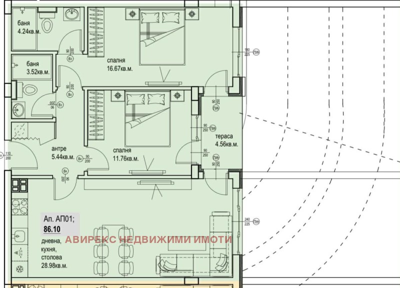 Продава 3-СТАЕН, гр. Пловдив, Кършияка, снимка 2 - Апартаменти - 53174285