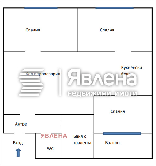 Till salu  3 sovrum Sofia , Centar , 70 kvm | 38326731 - bild [7]