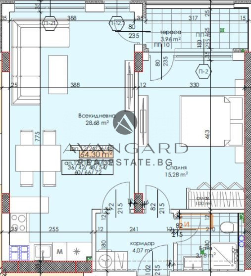 Продава 2-СТАЕН, гр. Пловдив, Тракия, снимка 11 - Апартаменти - 55377598