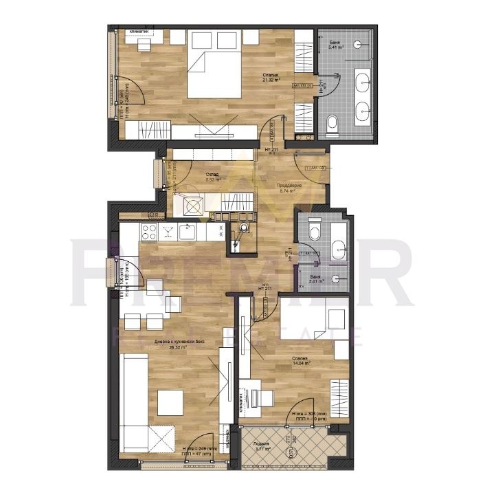 Продава  3-стаен, град София, Бояна •  312 110 € • ID 21360112 — holmes.bg - [1] 