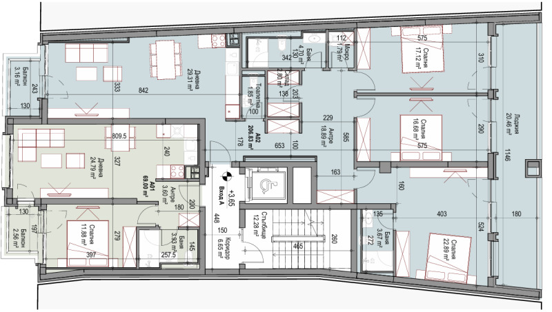 Продава 4-СТАЕН, гр. София, Сухата река, снимка 1 - Aпартаменти - 48210692