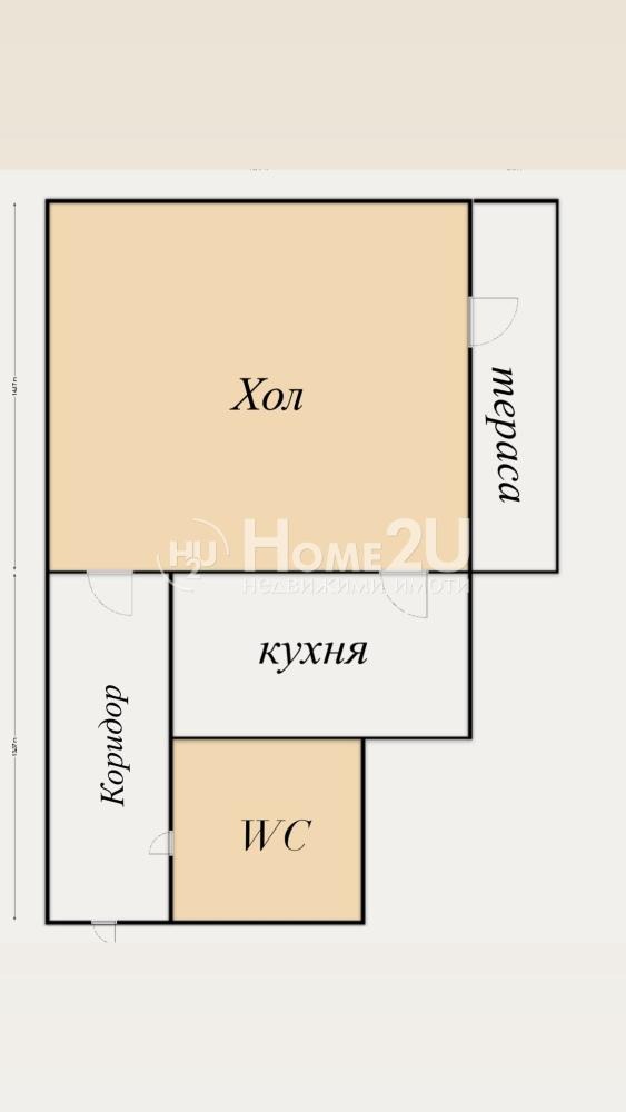 Продава 1-СТАЕН, гр. Пловдив, Тракия, снимка 5 - Апартаменти - 54106805
