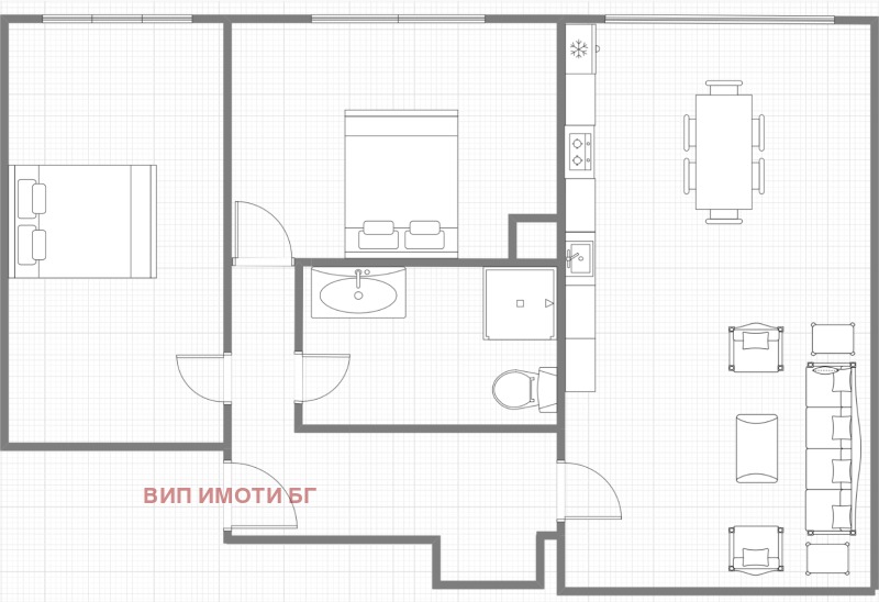 Продава 2-СТАЕН, гр. София, Център, снимка 13 - Апартаменти - 53022977