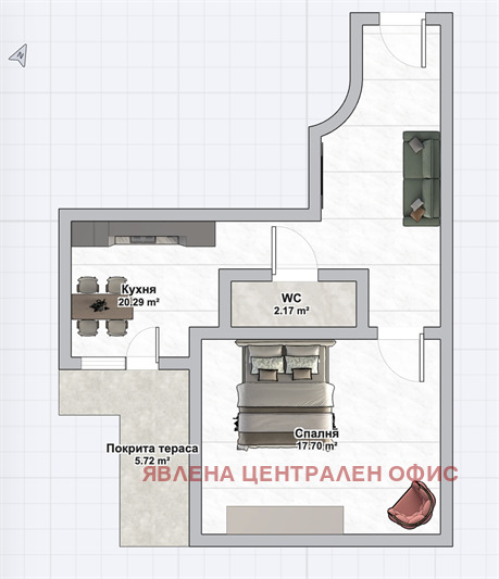 Продава 2-СТАЕН, гр. София, Иван Вазов, снимка 7 - Апартаменти - 56266226
