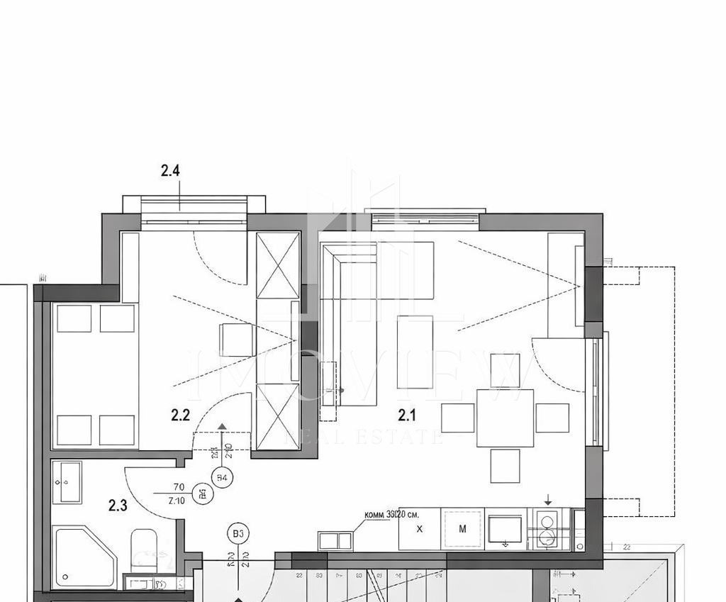 Продава 2-СТАЕН, гр. Варна, Бриз, снимка 3 - Апартаменти - 54236834