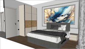 1 Schlafzimmer Grazka mahala, Warna